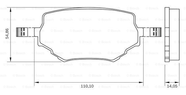 BOSCH 0 986 BB0 160 Brake...