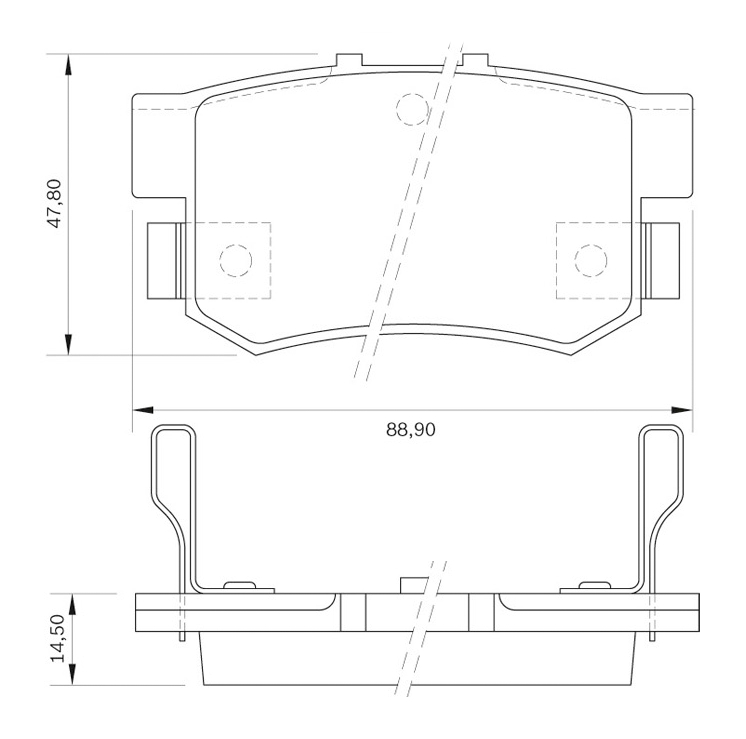 BOSCH 0 986 BB0 163 Brake...