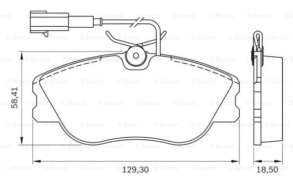 BOSCH 0 986 BB0 171 Brake...