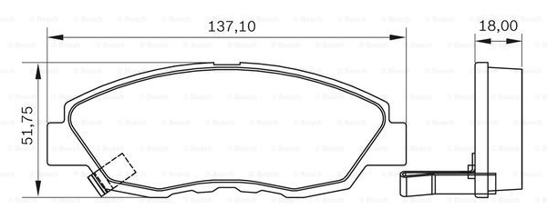 BOSCH 0 986 BB0 188 Brake...