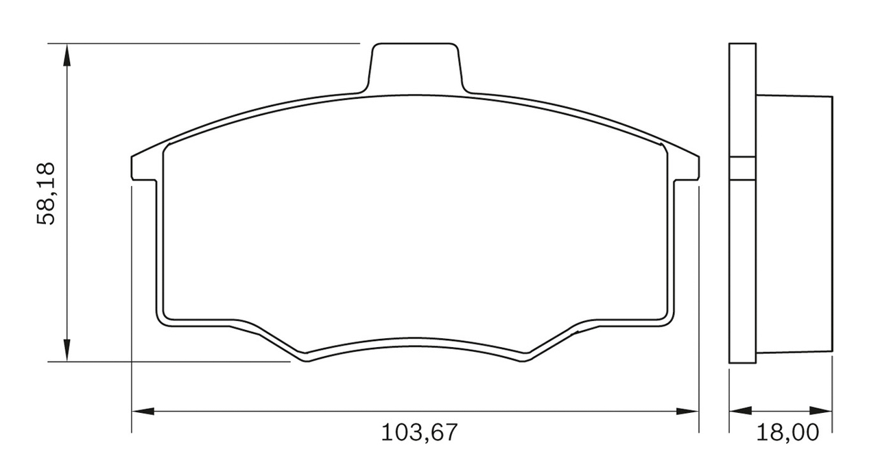 BOSCH 0 986 BB0 262 Brake...