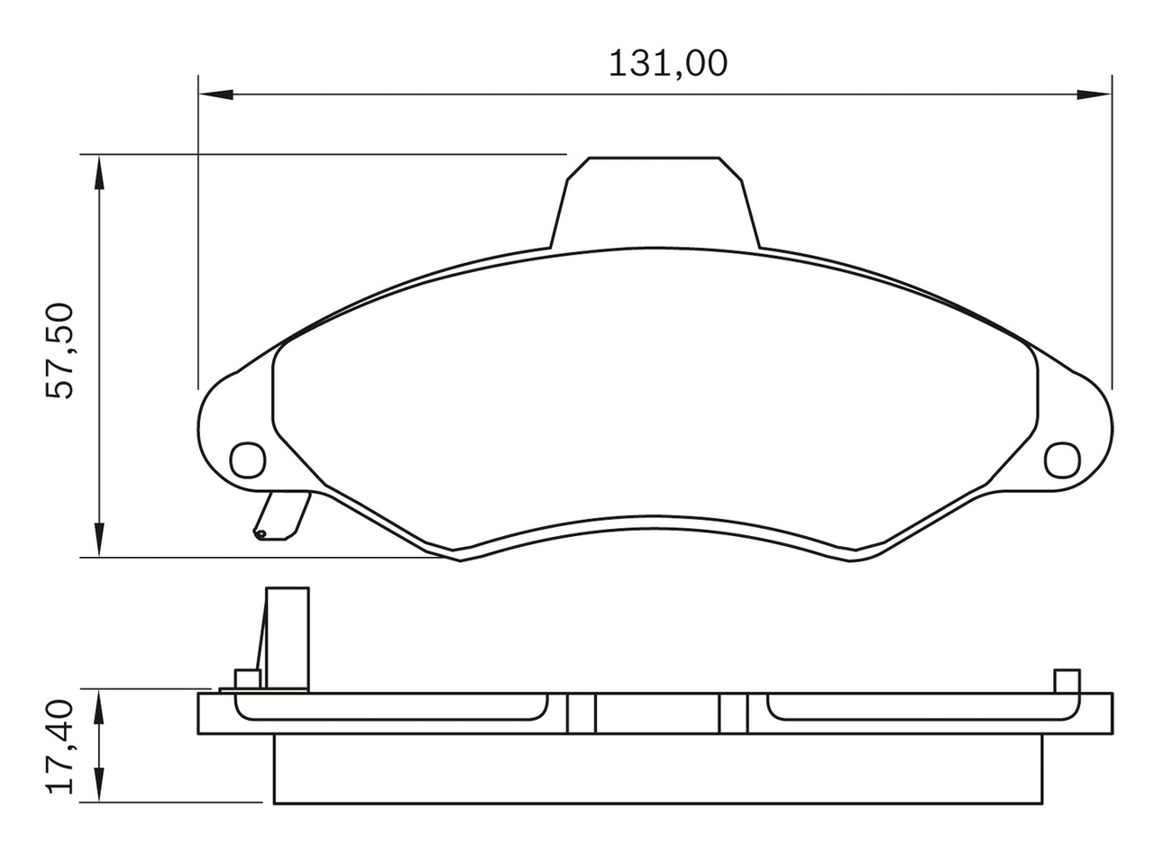 BOSCH 0 986 BB0 265 Brake...