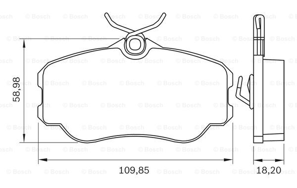 BOSCH 0 986 BB0 269 Brake...