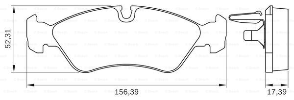 BOSCH 0 986 BB0 274 Brake...