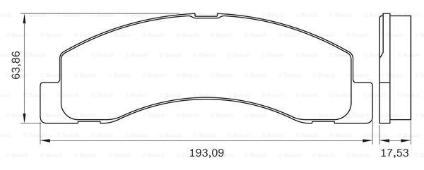 BOSCH 0 986 BB0 278 Brake...