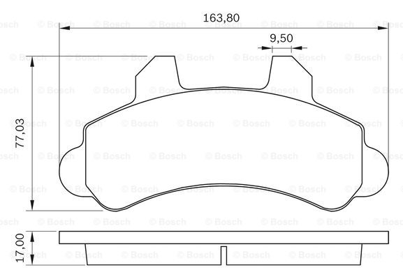 BOSCH 0 986 BB0 283 Brake...