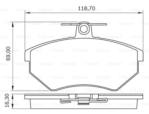 BOSCH 0 986 BB0 289 Brake...