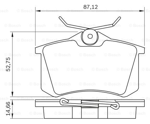 BOSCH 0 986 BB0 290 Brake...