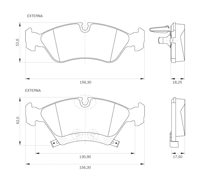 BOSCH 0 986 BB0 291 Brake...