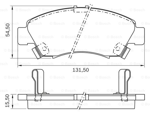 BOSCH 0 986 BB0 365 Brake...