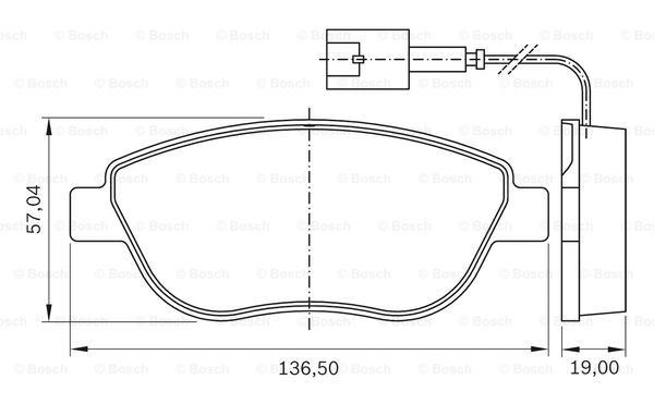 BOSCH 0 986 BB0 517 Brake...