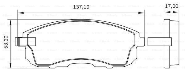 BOSCH 0 986 BB0 559 Brake...