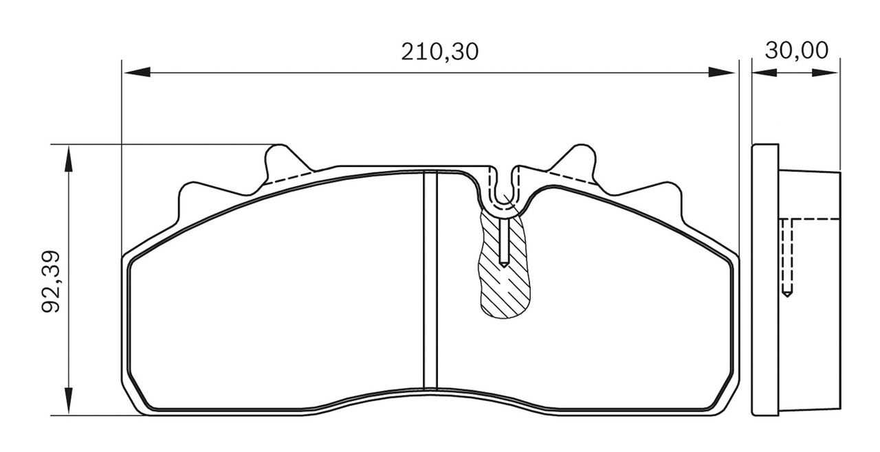 BOSCH 0 986 BB0 702 Brake...