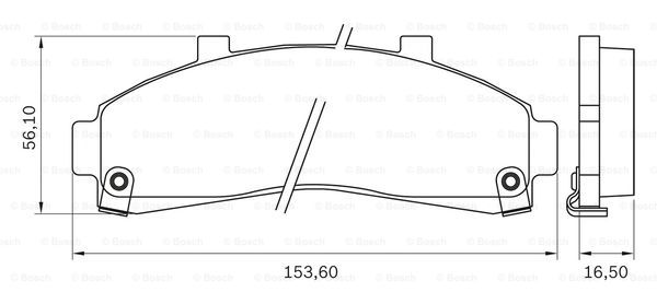 BOSCH 0 986 BB0 703 Brake...