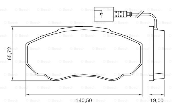 BOSCH 0 986 BB0 711 Brake...