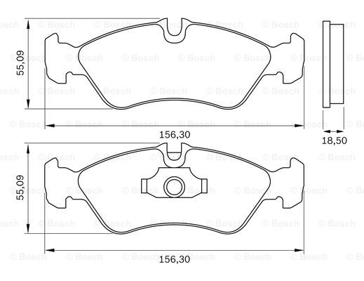 BOSCH 0 986 BB0 769 Brake...