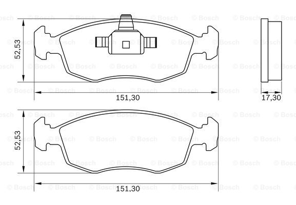 BOSCH 0 986 BB0 790 Brake...