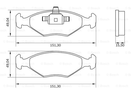 BOSCH 0 986 BB0 794 Brake...