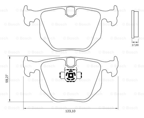 BOSCH 0 986 BB0 840 Brake...