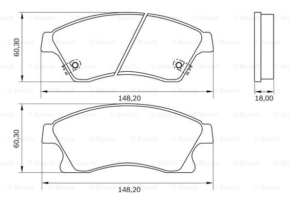 BOSCH 0 986 BB0 903 Brake...