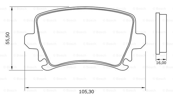 BOSCH 0 986 BB0 939 Brake...