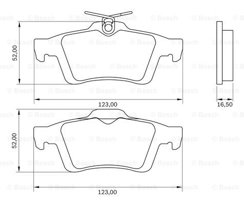 BOSCH 0 986 BB0 955 Brake...