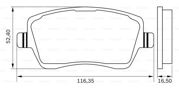 BOSCH 0 986 BB0 983 Brake...