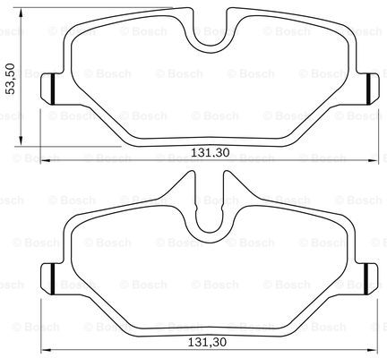 BOSCH 0 986 BB0 989 Brake...