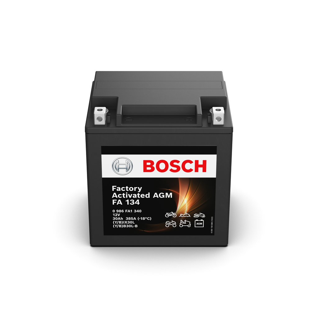 BOSCH 0 986 FA1 340 Factory Activated AGM Starterbatterie