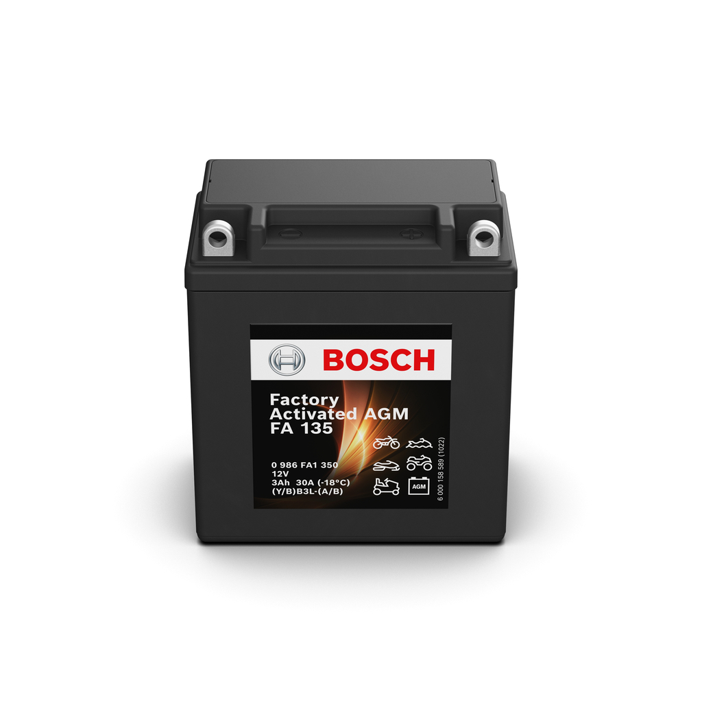 BOSCH 0 986 FA1 350 Factory Activated AGM Starterbatterie