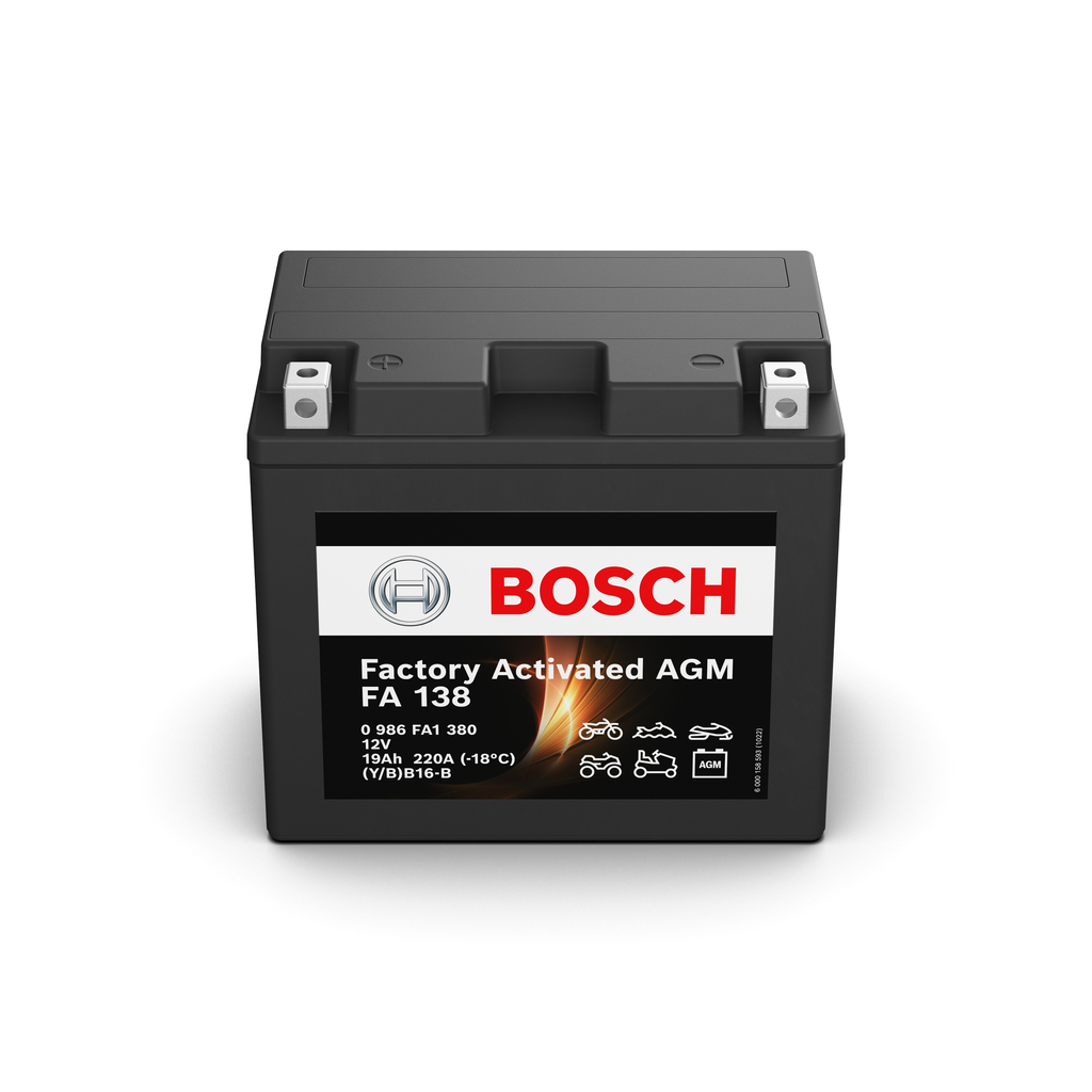 BOSCH 0 986 FA1 380 Factory Activated AGM Starterbatterie