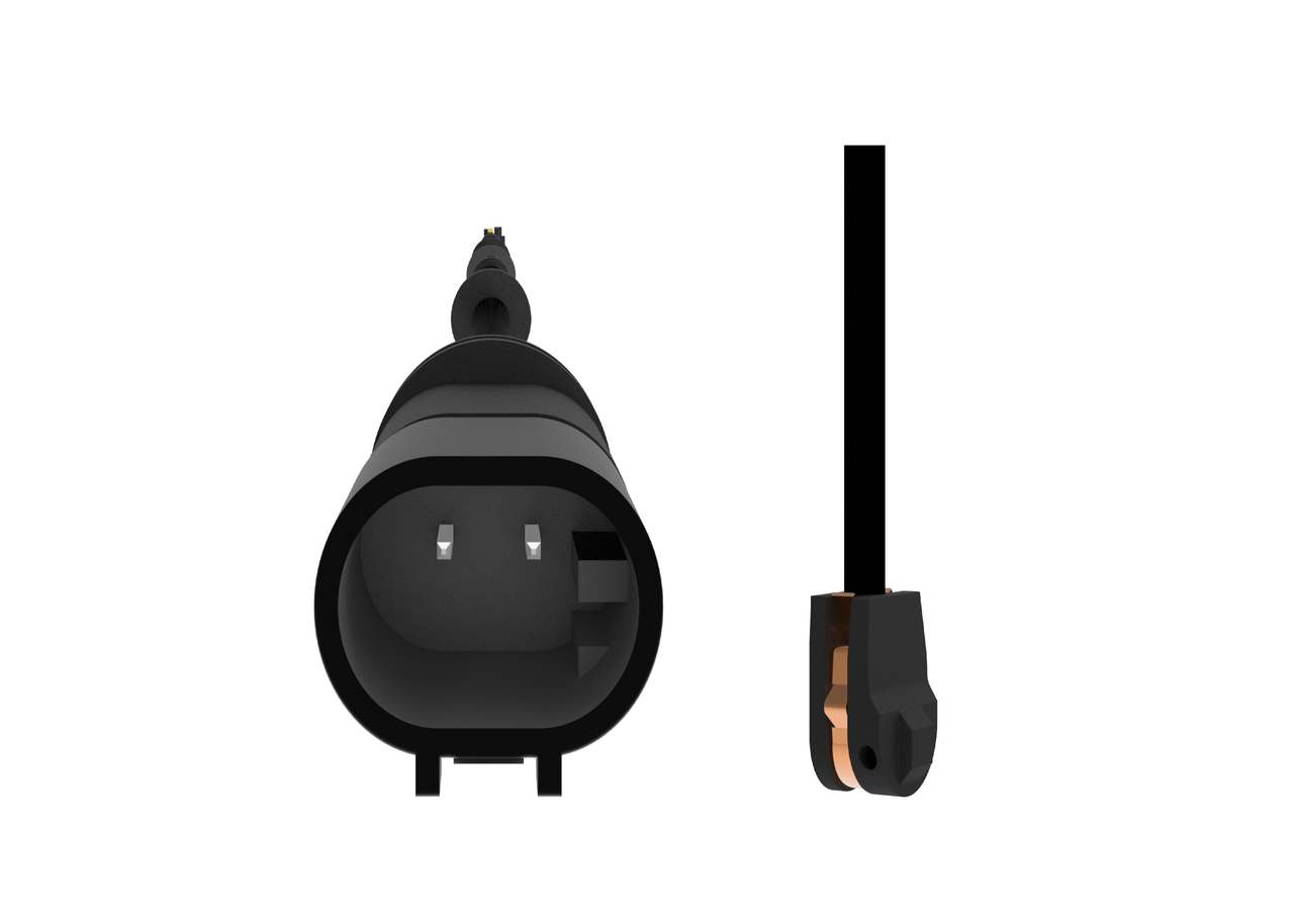 Warning Contact, brake pad wear 5