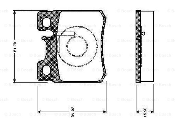 BOSCH 0 986 TB2 014 Brake...