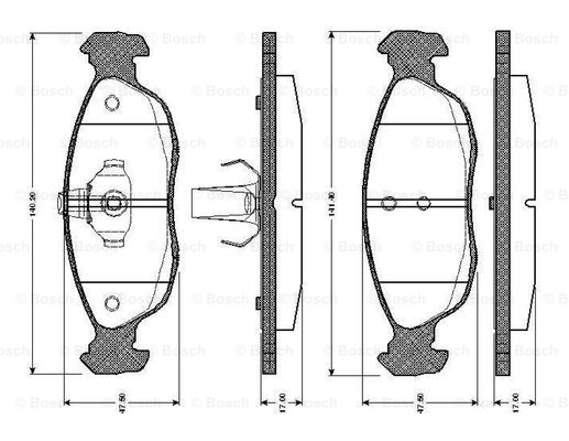 BOSCH 0 986 TB2 026 Brake...