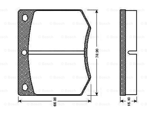 BOSCH 0 986 TB2 062 Brake...