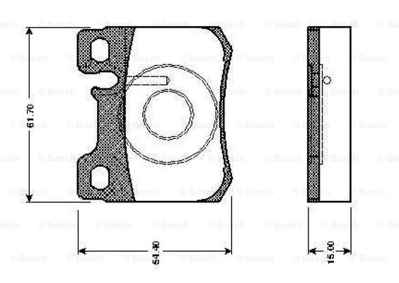 BOSCH 0 986 TB2 085 Brake...