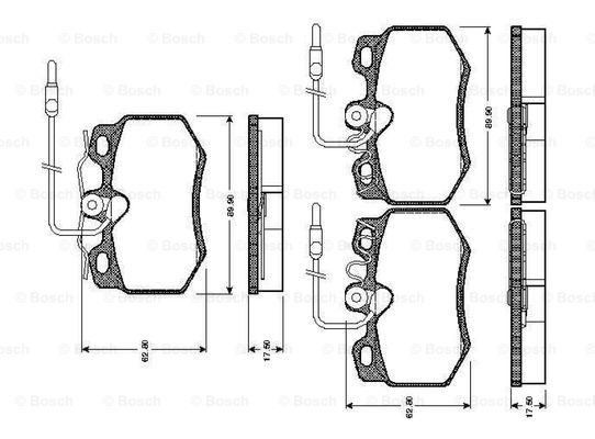 BOSCH 0 986 TB2 088 Brake...