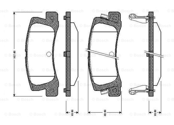 BOSCH 0 986 TB2 109 Brake...