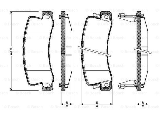 BOSCH 0 986 TB2 110 Brake...