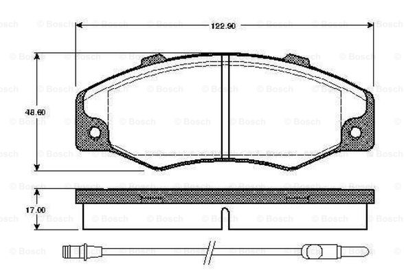 BOSCH 0 986 TB2 112 Brake...