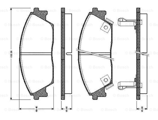 BOSCH 0 986 TB2 118 Brake...