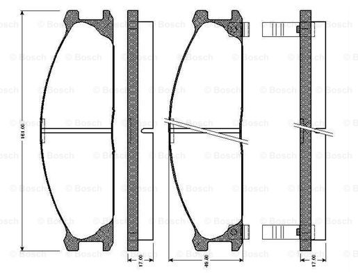 BOSCH 0 986 TB2 123 Brake...