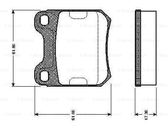 BOSCH 0 986 TB2 126 Brake...