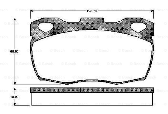 BOSCH 0 986 TB2 148 Brake...