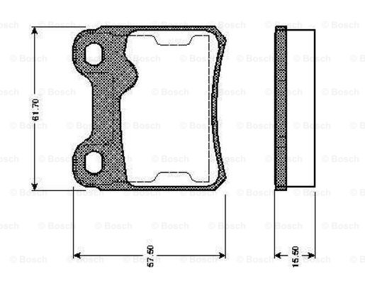 BOSCH 0 986 TB2 158 Brake...