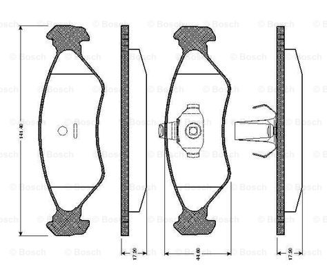 BOSCH 0 986 TB2 159 Brake...