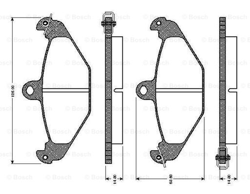 BOSCH 0 986 TB2 192 Brake...