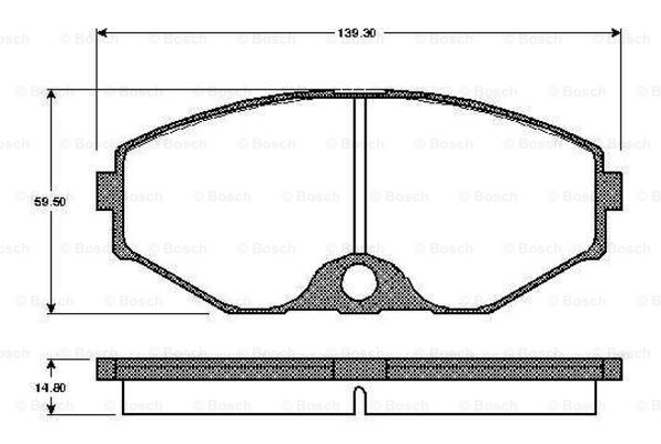 BOSCH 0 986 TB2 202 Brake...