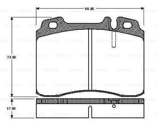 BOSCH 0 986 TB2 203 Brake...