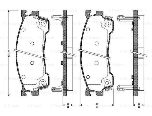 BOSCH 0 986 TB2 226 Brake...